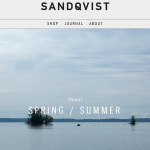 An example of HD design from Swedish brand, Sandqvist